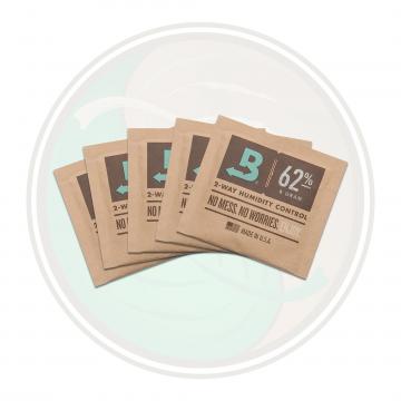 Boveda 62% 8 gram 5 pack for Tobacco Cigar Humidity Leaf Only